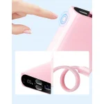Vention Power Bank 10000mAh 22.5W με Θύρα USB-A και Θύρα USB-C Χρυσό FHZJ0 - Image 3