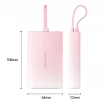 Vention Power Bank 10000mAh 22.5W με Θύρα USB-A και Θύρα USB-C Χρυσό FHZJ0 - Image 9