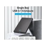 Vention Θήκη για Σκληρό Δίσκο 2.5" SATA III με σύνδεση USB 3.1 KPBB0 - Image 2