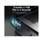 Vention Θήκη για Σκληρό Δίσκο 2.5" SATA III με σύνδεση USB 3.1 KPBB0 - Image 3