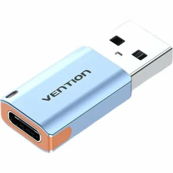 Vention Μετατροπέας USB-A male σε USB-C female 1τμχ (CUAH0)