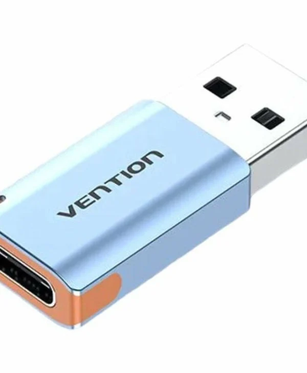 Vention Μετατροπέας USB-A male σε USB-C female 1τμχ (CUAH0)