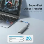 Vention Μετατροπέας USB-A male σε USB-C female 1τμχ (CUAH0) - Image 3