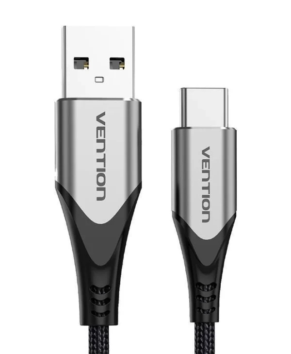 Vention USB 2.0 Cable USB-C male - USB-A Γκρι 2m (056508) CODHH
