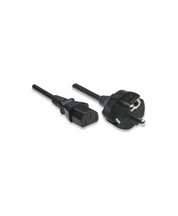 Manhattan IEC C13 - Schuko Cable 3m Μαύρο 328616