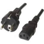 Manhattan IEC C13 - Schuko Cable 3m Μαύρο 328616 - Image 2