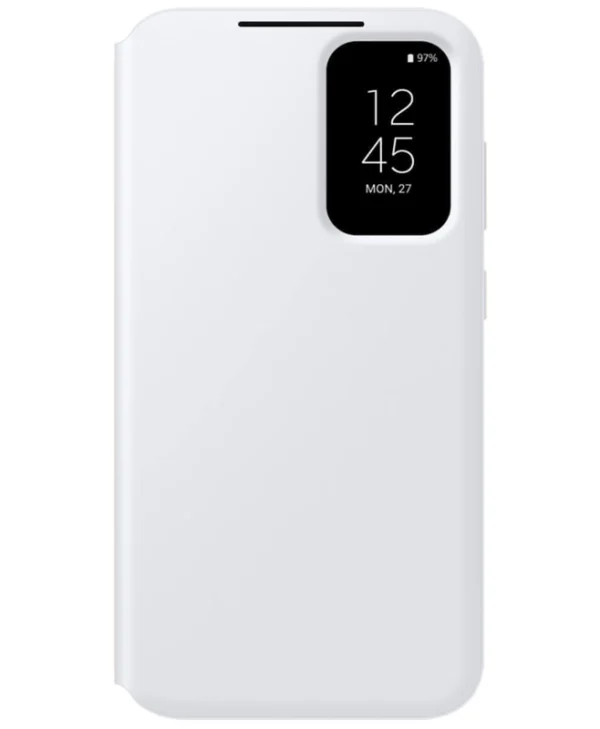 Samsung Smart View Wallet Πλαστικό Λευκό (Galaxy S23 FE) EF-ZS711CWEGWW