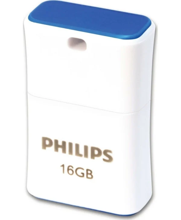 Philips Pico 16GB USB 2.0 Stick Λευκό FM16FD85B/00