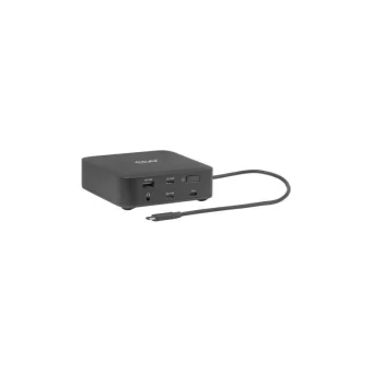 Club3D CSV-2542 USB-C Docking Station με HDMI/DisplayPort 4K PD Ethernet και σύνδεση 3 Οθονών Μαύρο