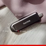 Sandisk Extreme Pro 1TB USB 2.0 Stick Μαύρο SDCZ890-1T00-G46 - Image 3