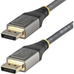 StarTech Cable DisplayPort male - DisplayPort male 0.3m Μαύρο (DP14VMM1F)