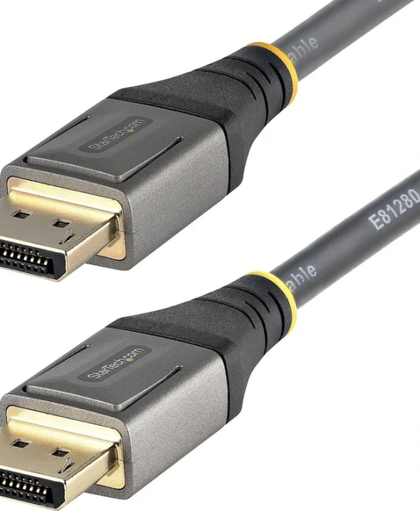StarTech Cable DisplayPort male - DisplayPort male 0.3m Μαύρο (DP14VMM1F)