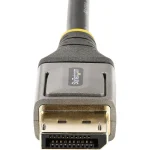 StarTech Cable DisplayPort male - DisplayPort male 0.3m Μαύρο (DP14VMM1F) - Image 4