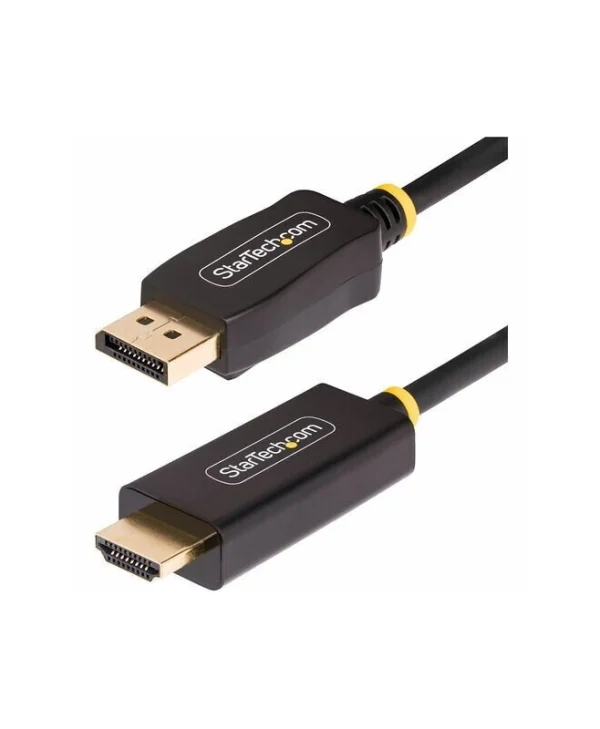 StarTech Cable DisplayPort male - HDMI male 2m Μαύρο (6F-DP-HDMI-4K60-HDR)
