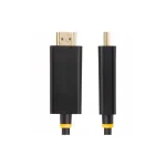 StarTech Cable DisplayPort male - HDMI male 2m Μαύρο (6F-DP-HDMI-4K60-HDR) - Image 2