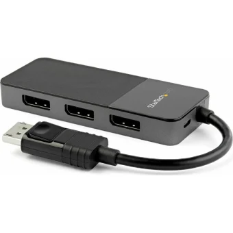 StarTech Μετατροπέας DisplayPort male σε DisplayPort female Γκρι (MST14DP123DP)