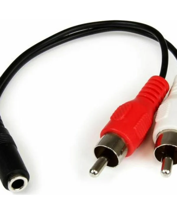 StarTech Μετατροπέας RCA 2x male σε 3.5mm female 1τμχ MUFMRCA