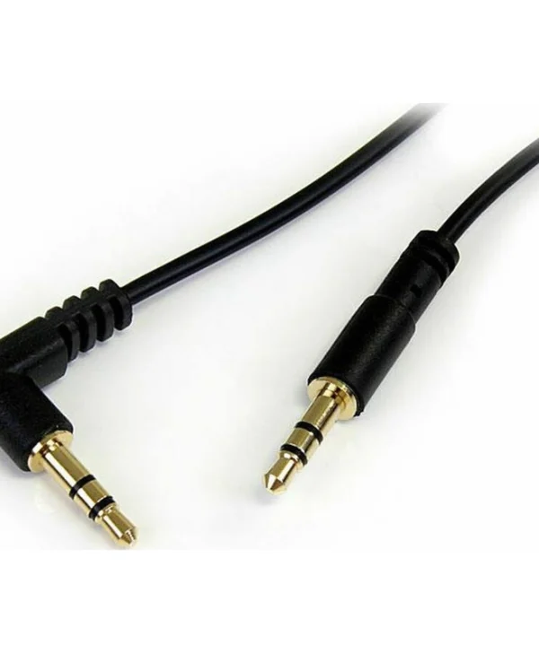 StarTech Καλώδιο 3.5mm male - 3.5mm male Μαύρο 0.3m (MU1MMSRA)