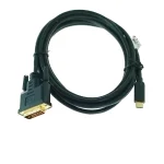 Lanberg USB 2.0 Cable USB-C male - DVI-D male Μαύρο 3m (CA-CMDV-10CU-0030-BK) - Image 4