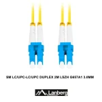Lanberg Καλώδιο Οπτικής Ίνας SC/UPC-LC/UPC 2m Πολύχρωμο 1τμχ FO-LULU-SD11-0020-YE - Image 3
