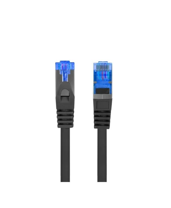 Lanberg U/UTP Cat.6 Καλώδιο Δικτύου Ethernet 0.25m Μαύρο 1τμχ PCF6A-10CC-0025-BK
