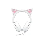 Razer Kraken Kitty V3 X Over Ear Gaming Headset με σύνδεση 3.5mm Quartz for Nintendo Switch / Nintendo Switch 2 / PC / PS5 / XBOX RZ04-05350300-R3M1 - Image 2