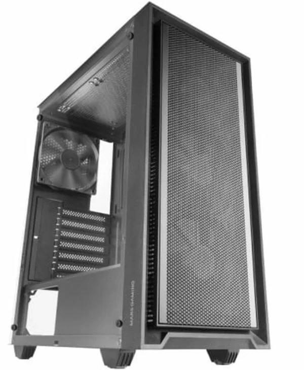 Mars Gaming MCPMAX Midi Tower Κουτί Υπολογιστή Μαύρο TACMARS-MCPMAX