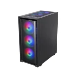 Mars Gaming MC-Air Midi Tower Κουτί Υπολογιστή με RGB Φωτισμό Μαύρο TACMARS-MCAIR - Image 4
