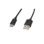 Lanberg USB 2.0 Cable USB-C male - USB-A 36W Μαύρο 1.8m (CA-USBO-10CC-0018-BK)