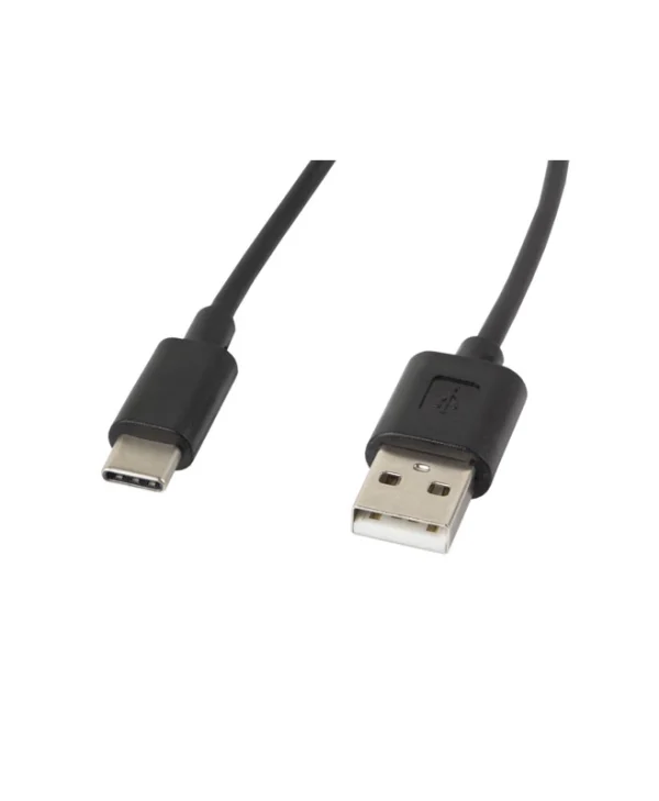 Lanberg USB 2.0 Cable USB-C male - USB-A 36W Μαύρο 1.8m (CA-USBO-10CC-0018-BK)