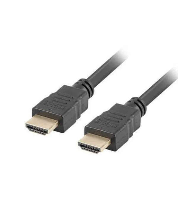 Lanberg HDMI 1.4 Cable HDMI male - HDMI male 0.5m Μαύρο CA-HDMI-11CC-0005-BK