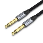 Vention Cable 6.3mm male - 6.3mm male 5m Γκρι BASHJ