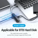 Vention USB 3.0 Hub 3 Θυρών με σύνδεση USB-A CHIBB - Image 2