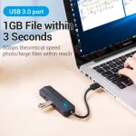 Vention USB 3.0 Hub 3 Θυρών με σύνδεση USB-A CHIBB - Image 3