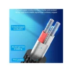 Vention Cable 2x 6.3mm male - 3.5mm male 2m Χρυσό (3656) BARHH - Image 5