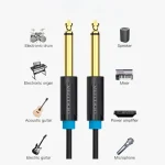 Vention Cable 6.3mm male - 6.3mm male 1m (BAABF) - Image 3