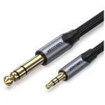 Vention Cable 6.3mm male - 3.5mm male 10m Γκρι BAUHL