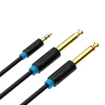 Vention Cable 2x 6.3mm male - 3.5mm male 1m (056429) BACBF - Image 3