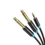 Vention Cable 2x 6.3mm male - 3.5mm male 1m (056429) BACBF - Image 4