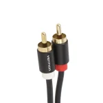 Vention Καλώδιο 3.5mm female - 3x RCA male Μαύρο 1.5m (VAB-R01-B150) - Image 4