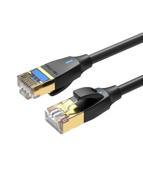 Vention S/FTP Cat.8 Καλώδιο Δικτύου Ethernet 5m Μαύρο 1τμχ IKIBJ