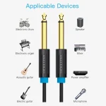 Vention Cable 6.3mm male - 6.3mm male 1.5m (BAABG) - Image 3