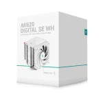 Deepcool AK620 Digital SE Ψύκτρα Επεξεργαστή Διπλού Ανεμιστήρα για Socket AM4/AM5/1200/115x με RGB Φωτισμό Λευκή R-AK620-WHADMN-GJD - Image 6