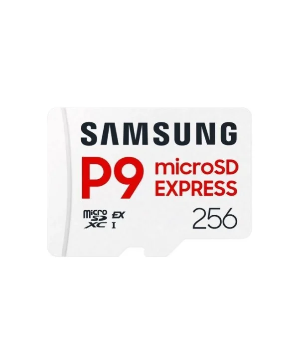 Samsung P9 Express microSDXC 256GB Class 10 U3 V30 A1 UHS-I MB-MK256T/WW