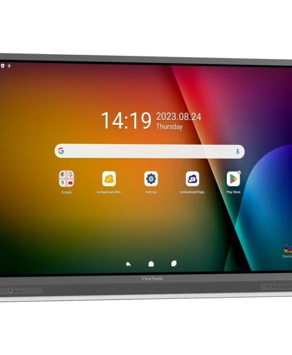 Viewsonic Ifp6552-2f Signage Display Digital Signage Flat Panel 165.1 Cm 65" Lcd 450 Cd/m² 4k Ultra Hd Black Touchscreen Built-in Processor Android IFP6552-2F