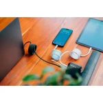 Verbatim Braided USB 2.0 Cable USB-C male - USB-C 100W Μαύρο 1.2m 31863 - Image 3