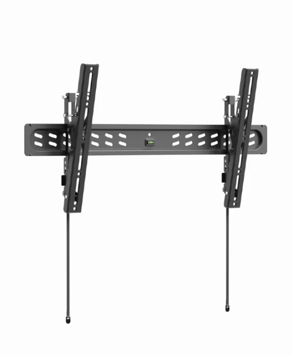 Gembird WM-95T-PRO-01 Βάση Τηλεόρασης Τοίχου έως 95" και 60kg Ασημί
