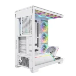 Modecom Volcano Stellar Plus ARGB 8F Midi Tower Κουτί Υπολογιστή με Πλαϊνό Παράθυρο Λευκό AT-STELLAR-PLUS-8F-ARGB-20 - Image 6