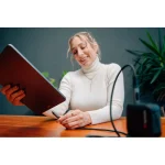 Verbatim Braided / LED USB 4 Cable USB-C male - USB-C 240W Μαύρο 1.2m 31849 - Image 3