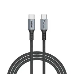 Verbatim Braided USB 2.0 Cable USB-C male - USB-C 100W Μαύρο 1.2m (31846)
